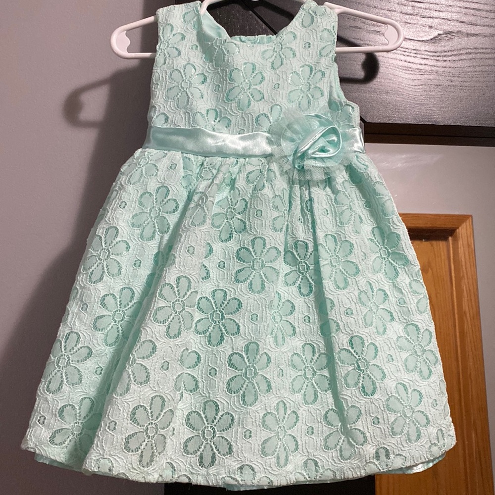 Baby blue toddler dress